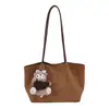 Moda Estilo Coreano Moda de Nicho Bolso Tote Grande Bolso de Hombro Casual Simple Gran Capacidad Versátil para el Día a Día Bolso de Axila de Moda