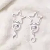Cierres de Langosta de Colores en Forma de Estrella al por Mayor, Colgantes de Estrella, Accesorios para Cuentas, Llaveros, Adornos para Manualidades, Accesorios de Peluche