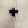Clips de fijación de plástico de ranura cruzada de 8 mm 5 mm 6 mm 10 mm para vidrio acrílico y tablero KT, clips para acuario