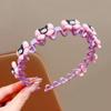 Diadema Infantil Linda de Dibujos Animados Kuromi para Niñas Antideslizante que No Daña el Cabello Diadema para el Cabello para Niña Flequillo Cabello Suelto Accesorios para el Cabello Nuevo
