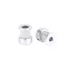 Polea de distribución 3D polea polea tensora 2GT 20 dientes agujero interior 5/6.35/ancho 10 aleación de aluminio