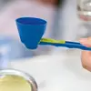 Novo Funil Medidor Multifuncional com Bico Antivazamento, Colher Deslizante Criativa para Proteína em Pó, Colher Antivazamento para Leite em Pó de Café