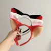 Lindo Dibujo Animado Peluche Zorro Rojo Nick Aro para el Cabello Creativo Divertido Orejas de Zorro Niña Lavar el Cabello Accesorios para el Cabello