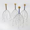 Massageador de couro cabeludo de polvo doméstico, massageador de cabeça com oito garras, pinça para coçar a cabeça, massageador para coçar e coçar