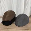 Boina Minimalista Retro de Nicho Estilo Japonês para Mulheres, Nova Boné Bico de Pato Versátil, Boné Forward de Luxo Leve Inspirado na Chanel