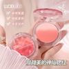 WODWOD Rubor Gradiente Brillante con Sensación de Luz Maquillaje Desnudo Iluminador Natural Maquillaje Iluminador Rubor Mate de Sirvienta