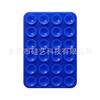 Ventosa de silicone de 24 grãos Preto Adesivo Simples Copo de Sucção Antiderrapante Case de Telefone Celular Portátil Titular Quadrado