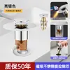 Válvula de Desagüe Emergente para Lavabo de Baño, Núcleo de Cobre, Tipo Pulsador, Estilo Europeo y Americano, Tapón de Agua