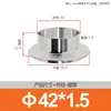 Conexão de grampo de conexão rápida de aço inoxidável 304/316 de grau sanitário, extremidade reta à prova de explosão soldada de abertura rápida de silicone