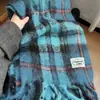 Bufanda de Mohair de Imitación Nueva Transfronteriza para Mujer, Estilo Europeo y Americano, Bufanda Chal Cálido de Barba Larga para Otoño e Invierno, Exportación Exportación Productos de Alta Calidad