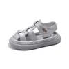 Sandalias Cerradas Antipatadas para Niños 2026 Venta al por Mayor Zapatos de Verano para Niños Zapatos para Caminar Calados para Niñas Zapatos de Playa de Suela Suave para Niños