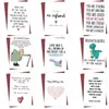 1/Paquete Tarjetas de Cumpleaños Divertidas con Sobres Regalo Divertido Transfronterizo Tarjetas con Texto Divertido