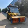 Quitanieves de Cuatro Ruedas para Montar, Equipo Multifuncional para Eliminación de Nieve, Vehículo Municipal de Saneamiento para Retirar Nieve de Carreteras