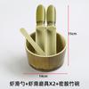 Louças Criativas para Hot Pot com Estilo Rústico, Bandeja de Pasta de Camarão Artesanal, Molde para Almôndegas, Recipiente Comercial de Melamina para Servir Pasta de Camarão