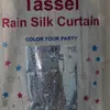 1*2m Cortina de Chuva Brilhante Festa Aniversário Fundo Fitas Franjadas Casamento Festival Decoração Cortina de Chuva Laser Cortina de Porta