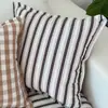Cojín Sencillo para Sofá de Sala de Estar Cojín para Respaldo de Sofá Cojín para Mesita de Noche de Dormitorio Funda de Cojín de Algodón y Lino Engrosada Funda de Cojín Lumbar Viento Otro