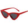 Nuevas gafas de sol de ojo de gato de moda europea y americana, gafas de sol personalizadas para espectáculos callejeros, gafas de sol de moda estilo retro de Hong Kong.