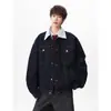 Otoño 2026 Nuevo Chaqueta de Mezclilla de Trabajo Retro Americana de Alta Gama para Hombre 420g Top para Adolescentes