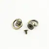 Acessórios de hardware de bagagem saco de metal pendurado pingente saco cinto anel lateral com anel e shangtou mamilo prego parafuso cadeia Fivela
