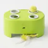 Casa de Queso Inteligente para Gatos 3 en 1, Juguete de Plumas Whack-a-Mole, Aliviador del Aburrimiento para Mascotas, Superventas Transfronterizo