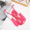 Corda de Pular Fitness Corda Ponderada para Adultos e Estudantes, Equipamento Esportivo, Fio de Aço, Sem Fio, Contagem, Velocidade, Queima de Gordura, Perda de Peso