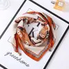 Bufanda Cuadrada Cálida de Nuevo Estilo 2024 con Hebilla Magnética, Bufanda Triangular de Seda, Bufanda de Algodón para Mujer, Bufanda Elegante para Cuello para Primavera, Otoño e Invierno, Versátil y Elegante