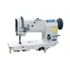 Máquina de coser plana de alimentación integrada de doble aguja 4420 para cojines de asientos de automóvil y tiendas de campaña, equipo de costura industrial, máquina de coser plana triple síncrona