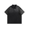Ropa para Hombre Beijie Marca de Moda Americana 2025 Verano Nuevo 300g Polo Degradado Lavado Solapa Camiseta de Manga Corta