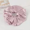 Goma para el Cabello tipo Almohada con Relleno de Algodón, Goma de Seda Satinada para Dormir, Goma para Moño, Accesorio para el Cabello