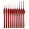 Juego de 11 Plumas de Gancho, Juego de Pinceles de Acuarela de Pelo de Nailon para Pintura al Óleo Digital, Pluma Especial para Calcar para Estudiantes de Arte