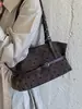 Bolso de Viaje para Mujer Otoño/Invierno 2026 Nuevo Bolso de Hombro Versátil Bolso Tote de Moda a Cuadros y Lunares