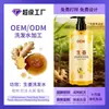 Shampoo de Gengibre Processamento OEM, Controle de Oleosidade Herbal, Volumizador, Anticaspa, Suavizante, Shampoo Sem Silicone da Fábrica de Origem