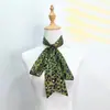 Estilo Ins 190cm Estampa de Leopardo Slim High-End Lenço de Gravata Pequeno para Mulheres, Laço de Cabelo, Cinto, Envoltório de Bolsa