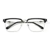 Armazones de Gafas de Moda Estilo Ceja para Hombre Recomendados por Blogueros de Xiaohongshu, Adecuados para Uso de Negocios y Pueden Equiparse con Lentes Graduados