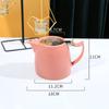 Fabricantes de fonte cerâmica flor bule com filtro tela criativa casa kung fu bule café conjunto presente em estoque