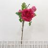 Flores Artificiales Peonía de 3 Cabezas Nuevo Producto del Fabricante en Stock Flores Falsas Flores de Seda Boda Decoración del Hogar Arreglo Floral Adornos