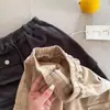 Pantalones para Niños Otoño Pantalones Cargo Estilo Urbano Pantalones Largos Ropa de Abrigo Atuendo de Otoño para Niños Bebé Niños Ropa Infantil Elegante de Moda