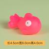 Juguete de Baño para Bebé de Vinilo de Dibujos Animados para Juego Acuático Transfronterizo, Pato Amarillo Chirriante Juguete de Animal para Niños