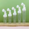 En Stock 100/250ml Botella Dispensadora de Plástico con Espuma Cepillo para Mascotas Botella con Bomba de Mousse Cepillo para Chaquetas de Plumas Botella de Espuma