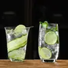 Copa de ginebra y tónica, copa de cóctel, copa Collins ultra delgada estilo japonés, copa de mojito, vaso alto para jugo, vaso mezclador de bar