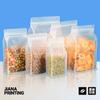 Frutas Secas Translúcidas Foscas, Grãos Variados, Doces Assados, Sacos de Selagem Oito Lados Selados Espessados, Ração para Gatos, Ração para Cães, Sacos de Embalagem para Lanches