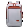 Mochila Oxford com Zíper Transfronteiriça 2026, Resistente à Água, Grande Capacidade, Expansível, Unissex
