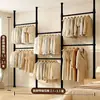 Perchero de pie perchero de pie perchero de secado de ropa para interiores gancho para ropa perchero multifuncional perchero simple