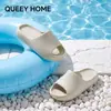 Pantuflas de Mujer 2026 Verano Nuevo Modelo para Interior Hogar Suela Gruesa Soporte de Arco Antibacterianas Sin Olor Antideslizantes Pantuflas Sencillas