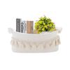 Caja de Almacenamiento Estilo Europeo, Artículos del Hogar, Cosméticos, Cesta de Almacenamiento para Escritorio, Cesta de Almacenamiento tipo Bolso Tejida a Mano Estilo Europeo y Americano