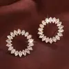 Pendientes de Aro Colgantes de Forma de Gota Europeos y Americanos de Moda, Pendientes de Alta Gama Exquisitos y Modernos, Exclusivamente para Ventas Transfronterizas, Directamente del Fabricante