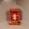 Santuário do Pequeno Imortal da Sorte Escritório do Deus da Riqueza Ornamento Pequeno de Mesa Artesanato Atacado Ornamentos Imortais Deus da Riqueza das Cinco Direções