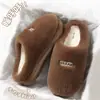 Pantuflas de Algodón con Lazo para Mujer 2026 Nuevas de Otoño Invierno Antideslizantes Cálidas de Algodón para Uso en Casa y en Interiores Venta al por Mayor