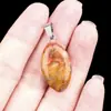 Colgante Ojo de Caballo de 1461-22 mm Cristal Natural Piedra Semipreciosa Colgante Ojo de Caballo Accesorios para Pendientes y Collares DIY