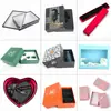 Empaque de Joyería de Alta Gama con Cartón Corrugado Colorido Universal Exquisita Caja de Papel Desplegable de Avión para Regalo de Maquillaje Personalización
